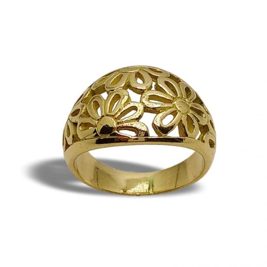 Anillo Gold Flor
