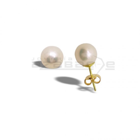 Pendientes Perlas 6 mm