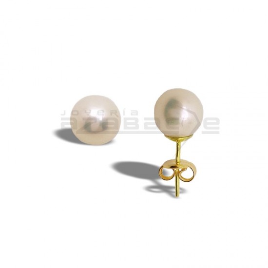 Pendientes Perlas 7 mm