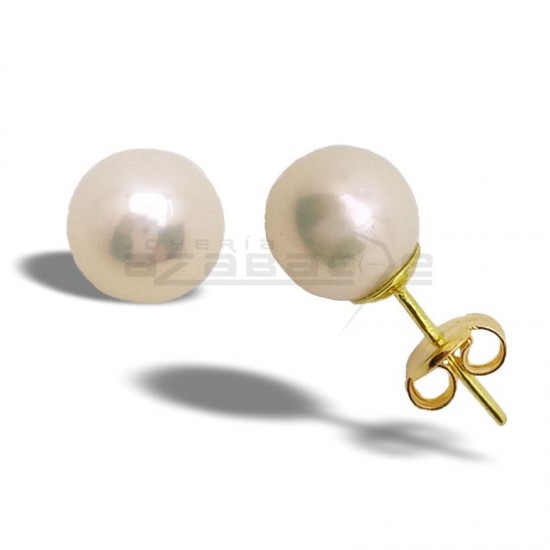 Pendientes Perlas 8.5 mm