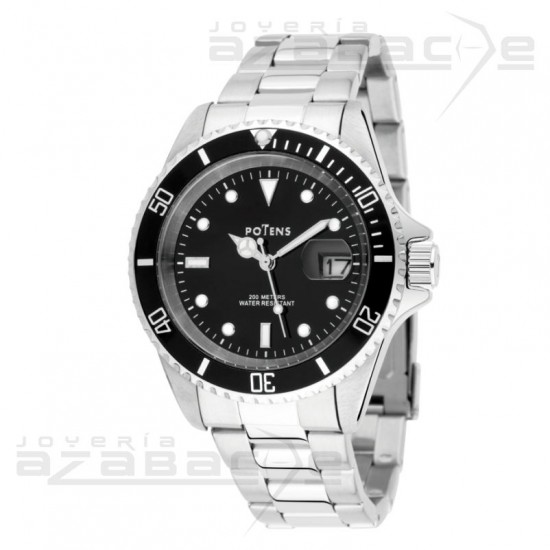 Reloj Sumergible Esfera Negro Reloj Sumergible Esfera Negro