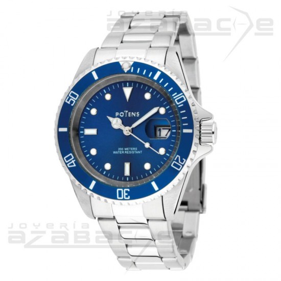 Reloj Sumergible Esfera Azul Reloj Sumergible Esfera Azul